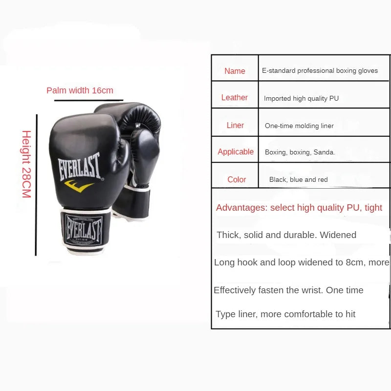 Men's and Women's Sandbag Boxing Gloves New Simple Children's Adult Taekwondo Training Competition Boxing Gloves Birthday Gift