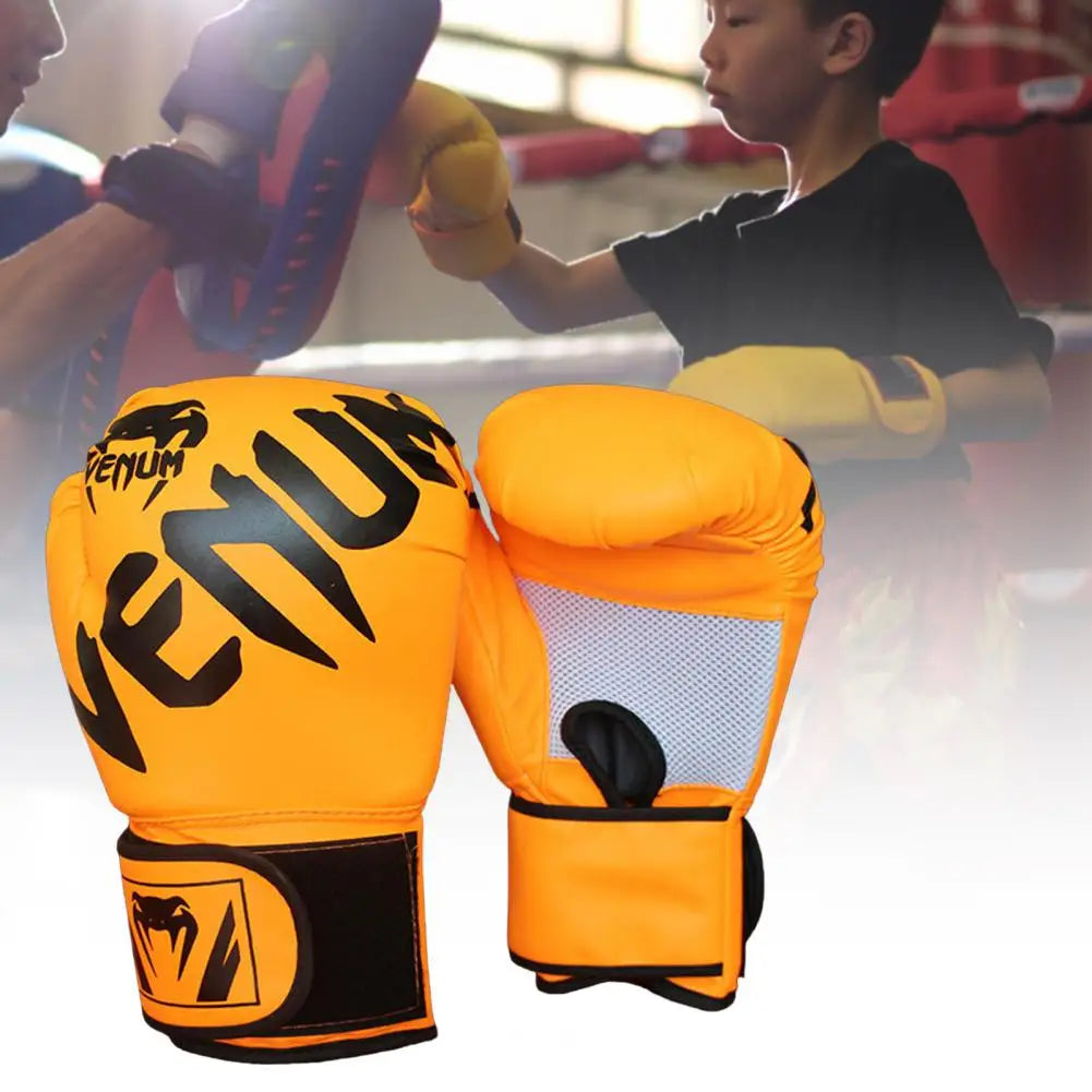 1 Pair Stable Punch Compact Protect Hand MMA Kickboxing Sparring Workout Boxing Gloves Grappling Gloves Daily Wear