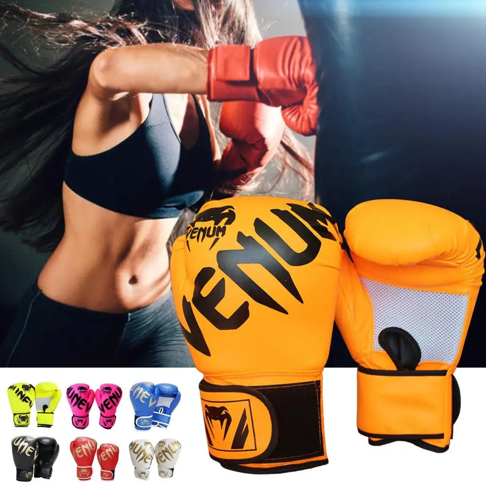 1 Pair Stable Punch Compact Protect Hand MMA Kickboxing Sparring Workout Boxing Gloves Grappling Gloves Daily Wear